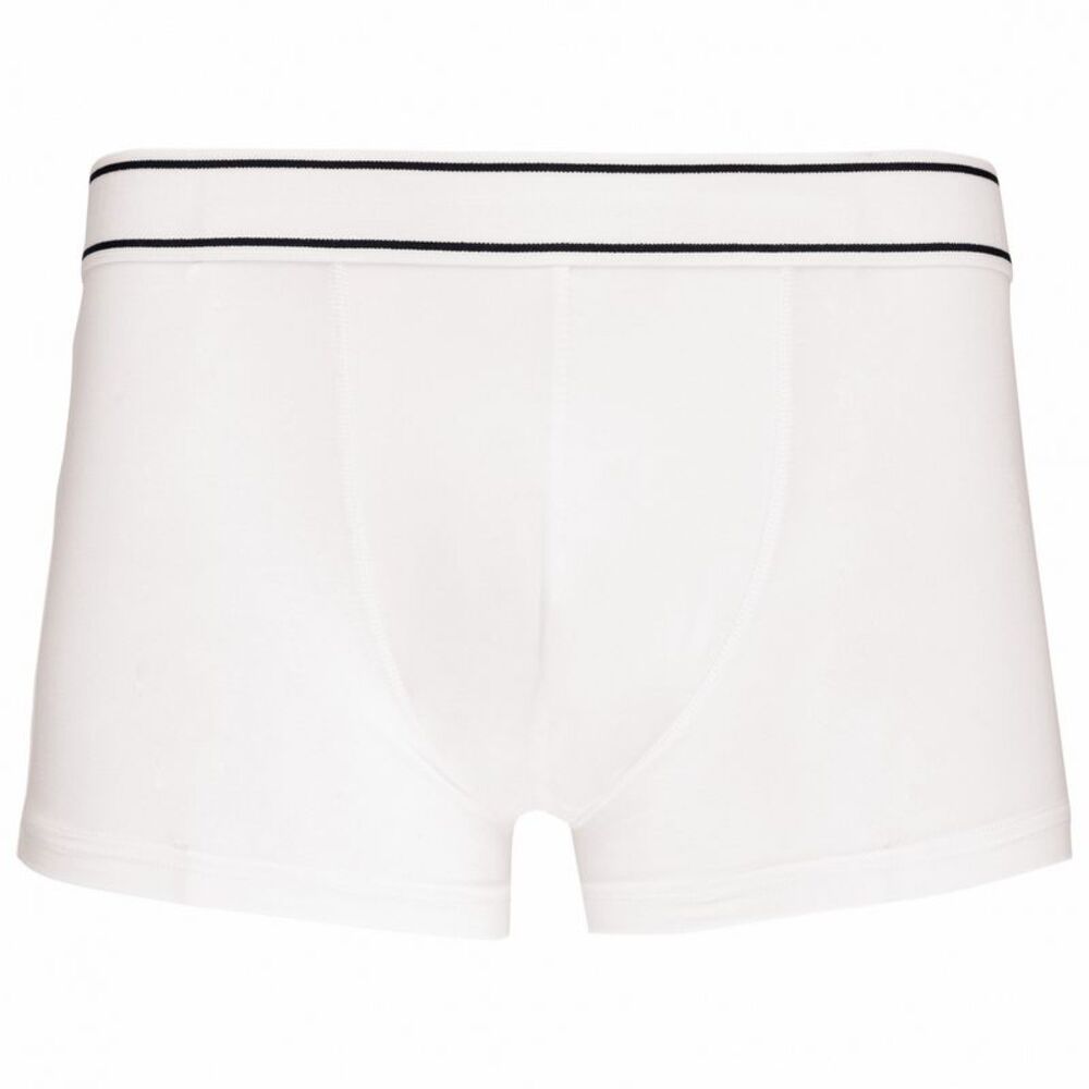 Kariban Mens Boxer Shorts / White